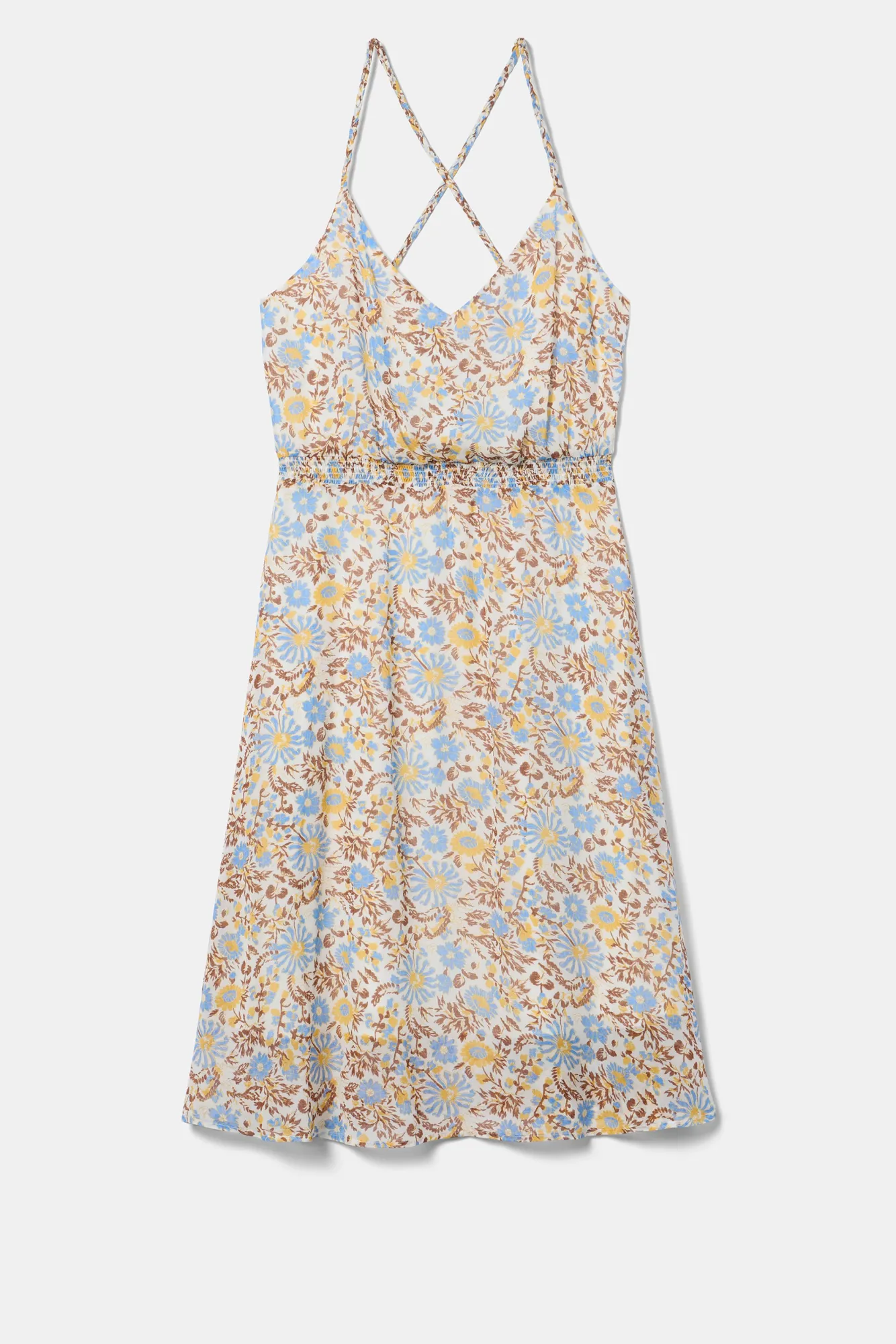 Amour Vert Penny Recycled Sateen Dress- Dresses|Clearance