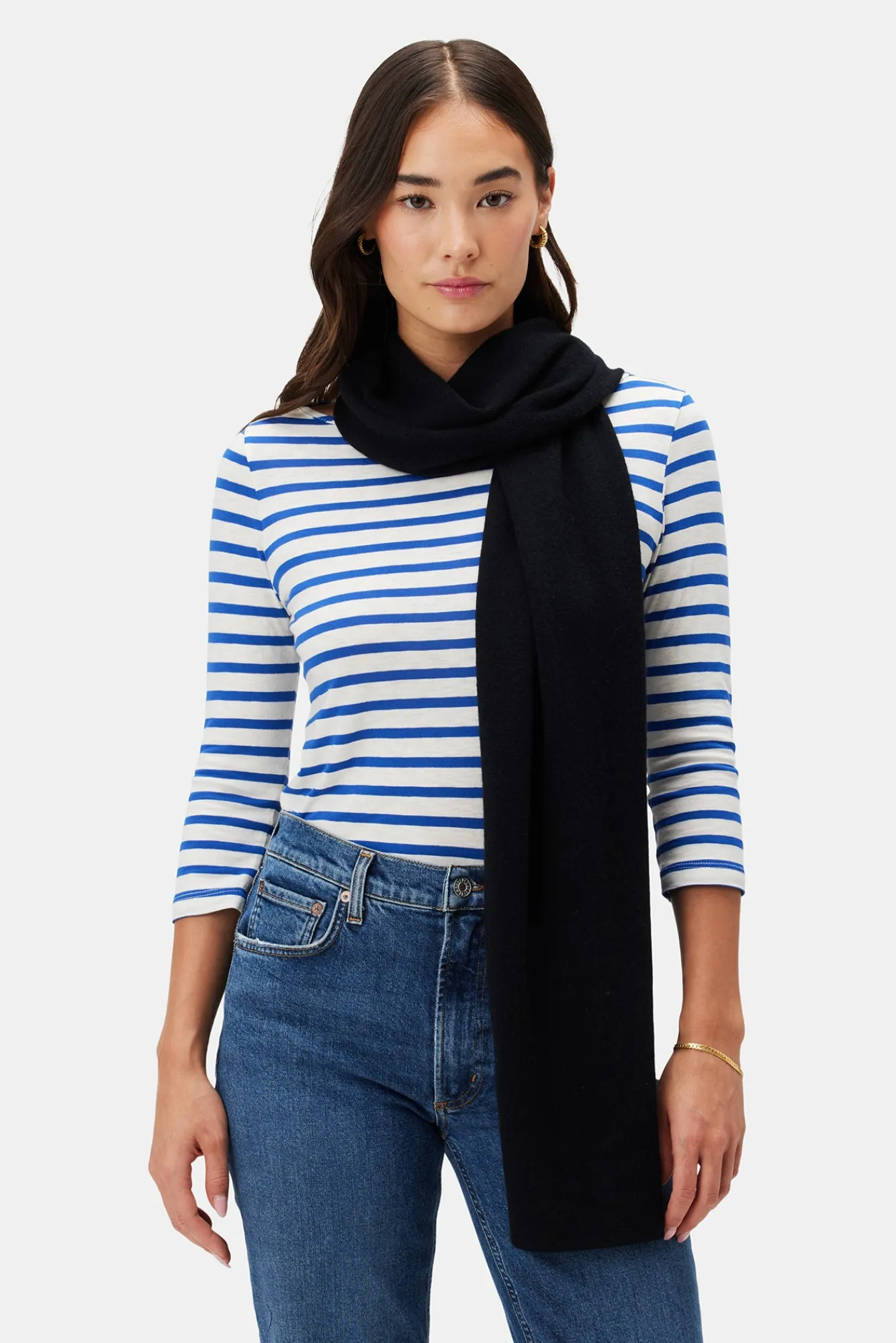 Amour Vert Jolie Cashmere Scarf- Scarves|Clearance
