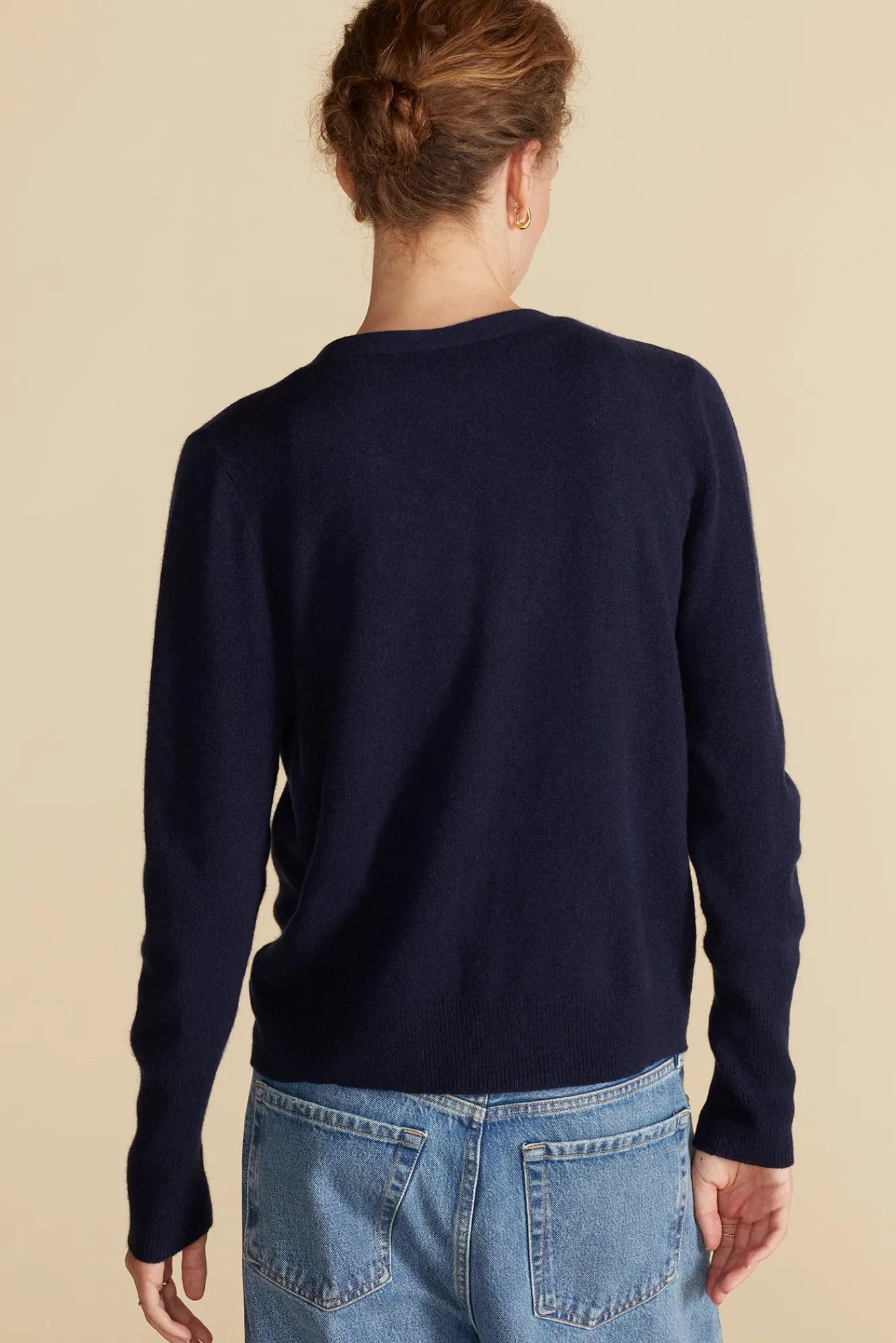 Amour Vert Mason Cashmere Cardigan- Sweaters & Cardigans