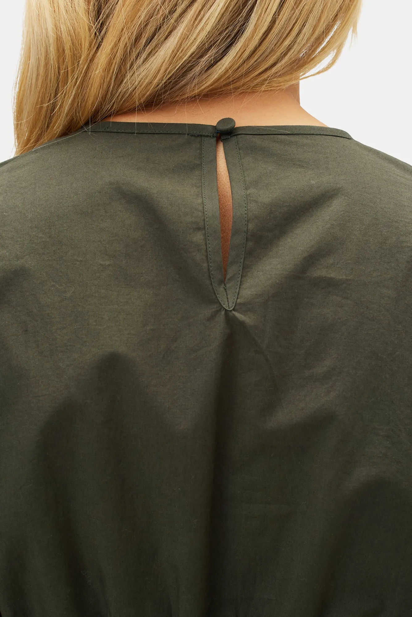 Amour Vert Lisa Organic Cotton Poplin Top- Tops|Clearance