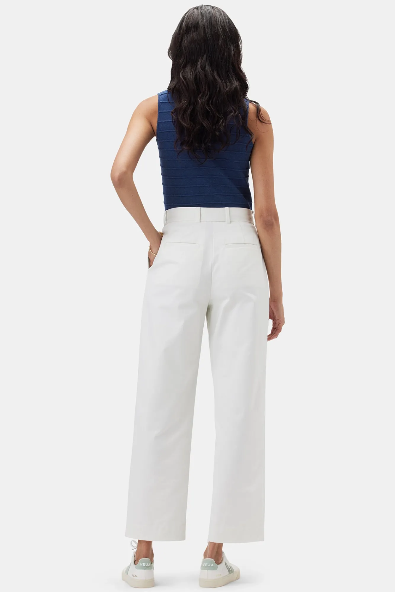 Amour Vert Pleated Wide Leg Trouser- Clearance